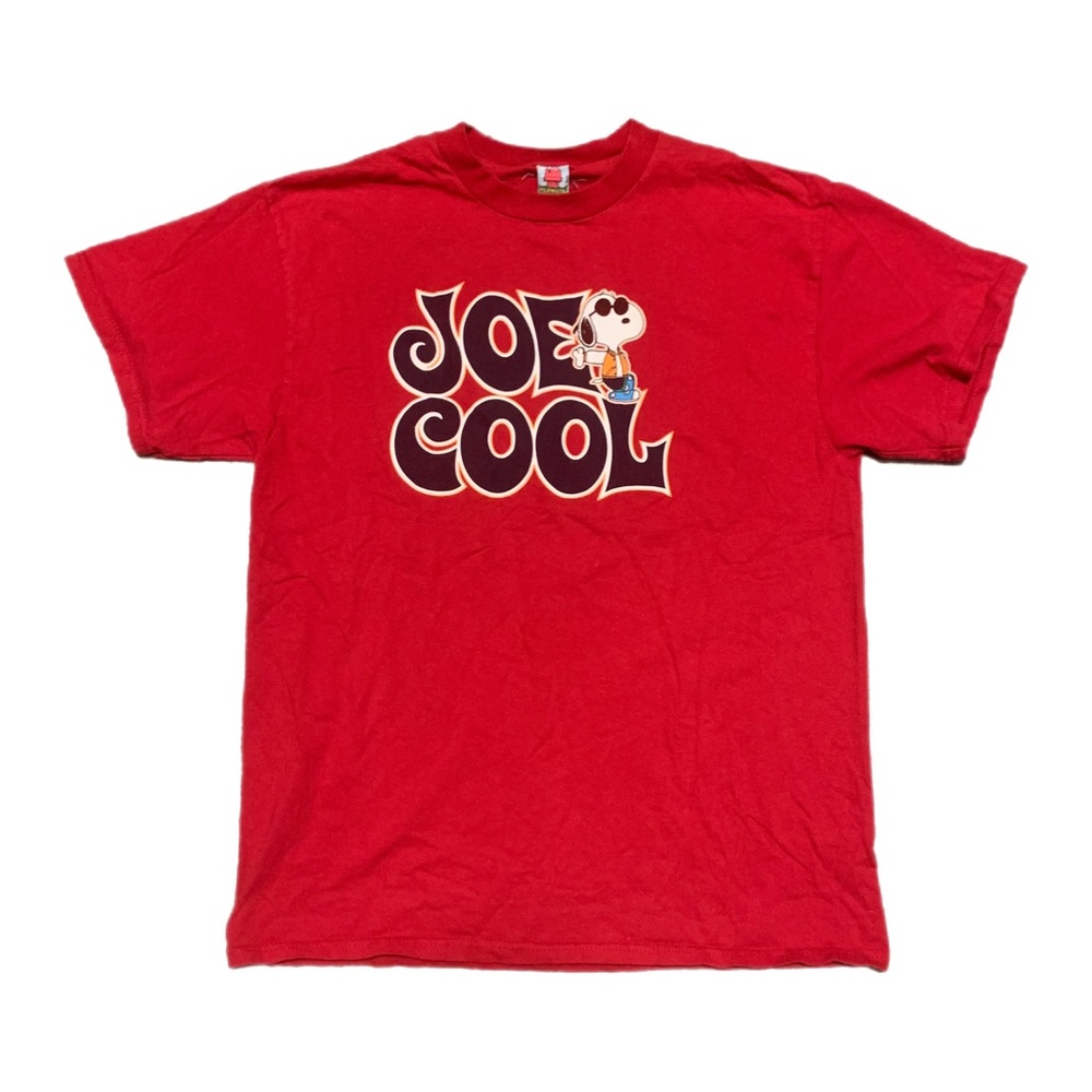 Peanuts Joe Cool Snoopy "Attitude is Everything" Men's Large T-Shirt